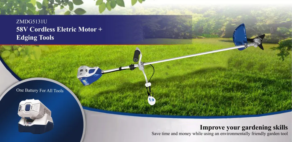Zomax 58V cordless garden tools strimmer